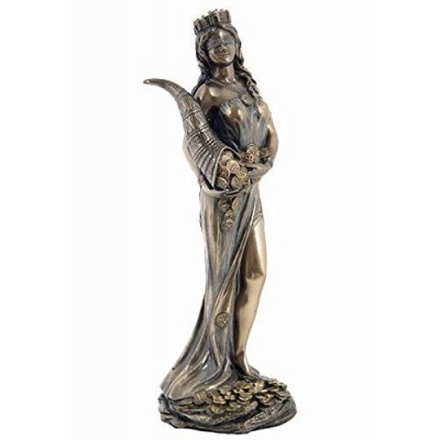 7.25 inch Fortuna Roman Goddess of Luck Fate Fortune Statue *GREAT HOLIDAY GIFT! 6944197113096  202403184120